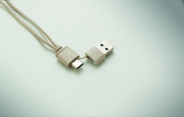 Logo trade promotional giveaway photo of: Cable set in case
