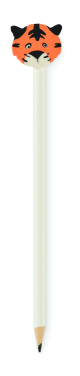 Logo trade promotional merchandise picture of: Wooden pencil in animal shape