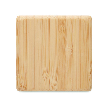 Logo trade corporate gifts picture of: Bamboo twist snooze timer