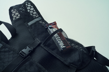 Logo trade promotional merchandise image of: Sports backpack 420D PU