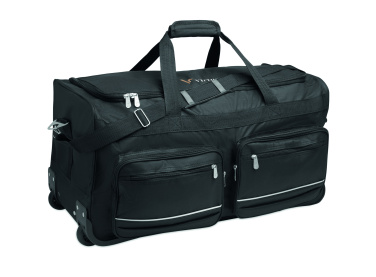 Logo trade promotional products picture of: Duffle bag trolley 600D RPET