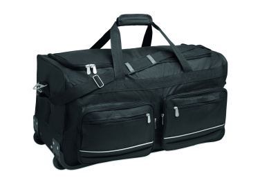 Logo trade advertising products picture of: Duffle bag trolley 600D RPET