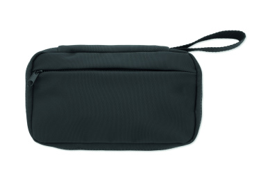 Logo trade promotional item photo of: Toiletry bag 600D RPET