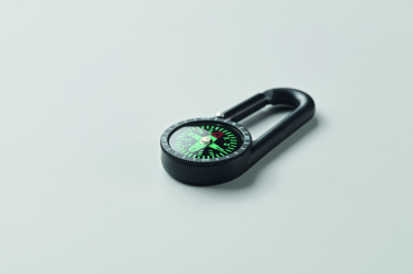Logotrade promotional products photo of: Outdoor compass with carabiner