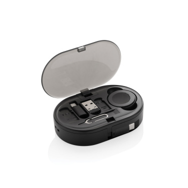 Logo trade promotional gifts image of: Chargevix RCS rplastic Multi-functional 60W charging set