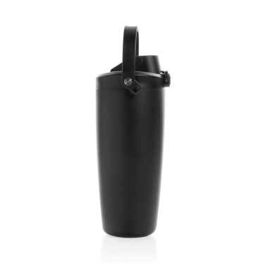 Logo trade business gift photo of: Avira Ayala RCS re-steel duosip lockable crossbody tumbler
