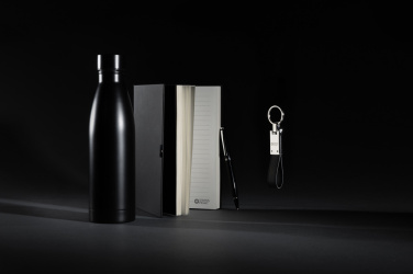 Logo trade promotional gifts image of: Swiss Peak RCS deluxe business gift set w/ water bottle