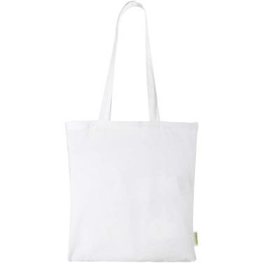 Logo trade promotional giveaways picture of: Odisha 140 g/m² OCS organic tote bag 7L 