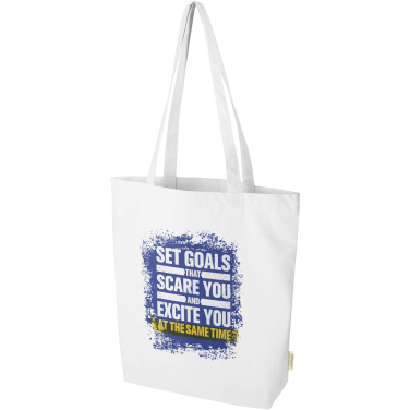 Logotrade advertising products photo of: Odisha 270 g/m² OCS organic tote bag 10L 
