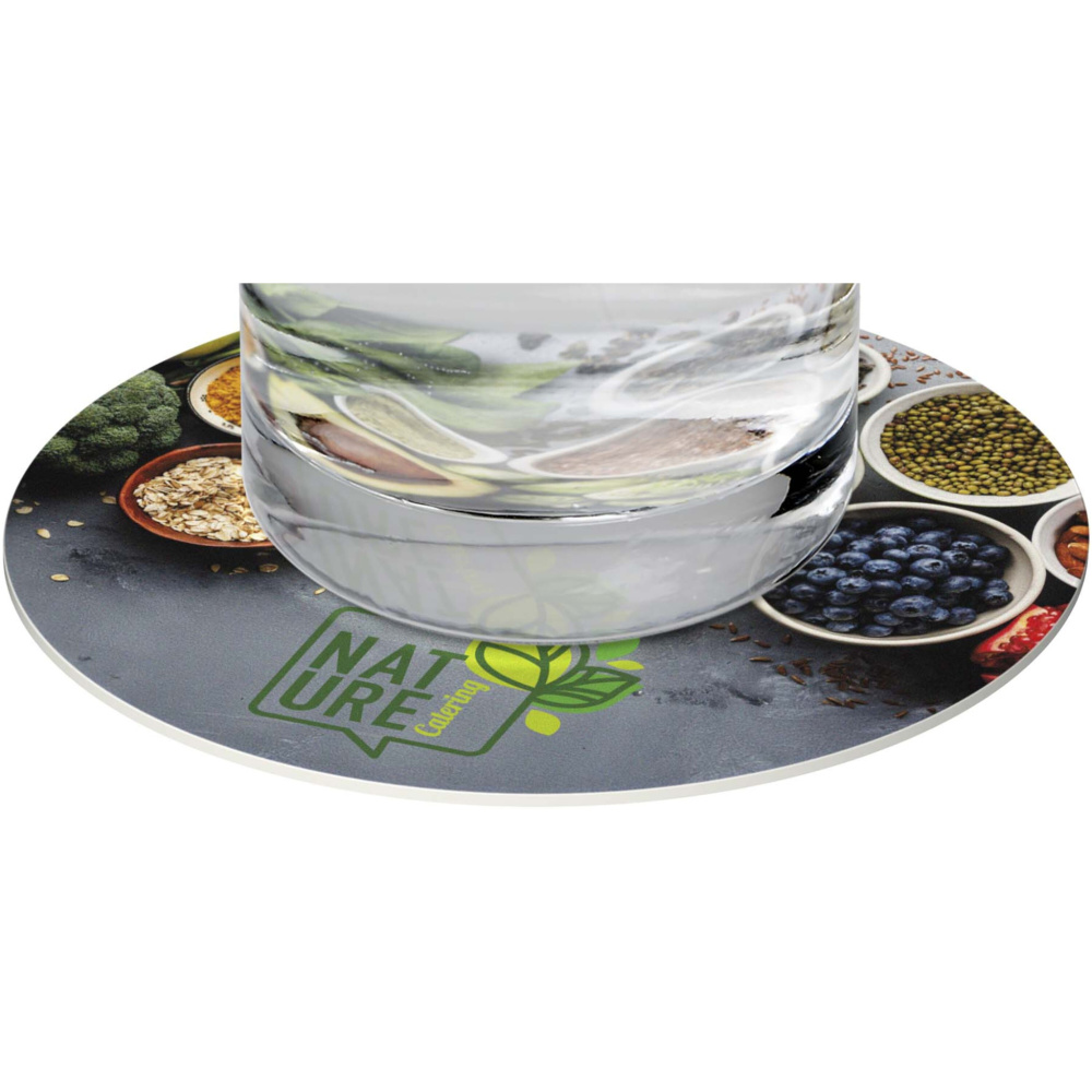 Logotrade promotional product picture of: Lumin round coaster