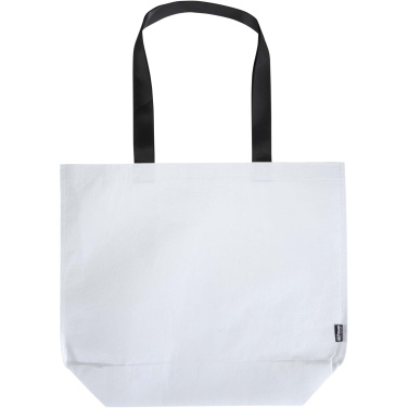 Logo trade promotional giveaways picture of: Duo GRS recycled double-laminated oversized tote bag 30L