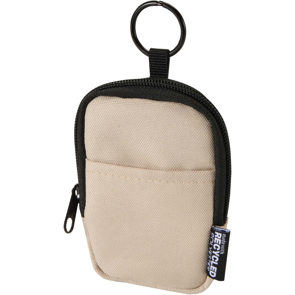 Logo trade promotional products image of: Byron Clip & Go GRS recycled small pouch 0.2L