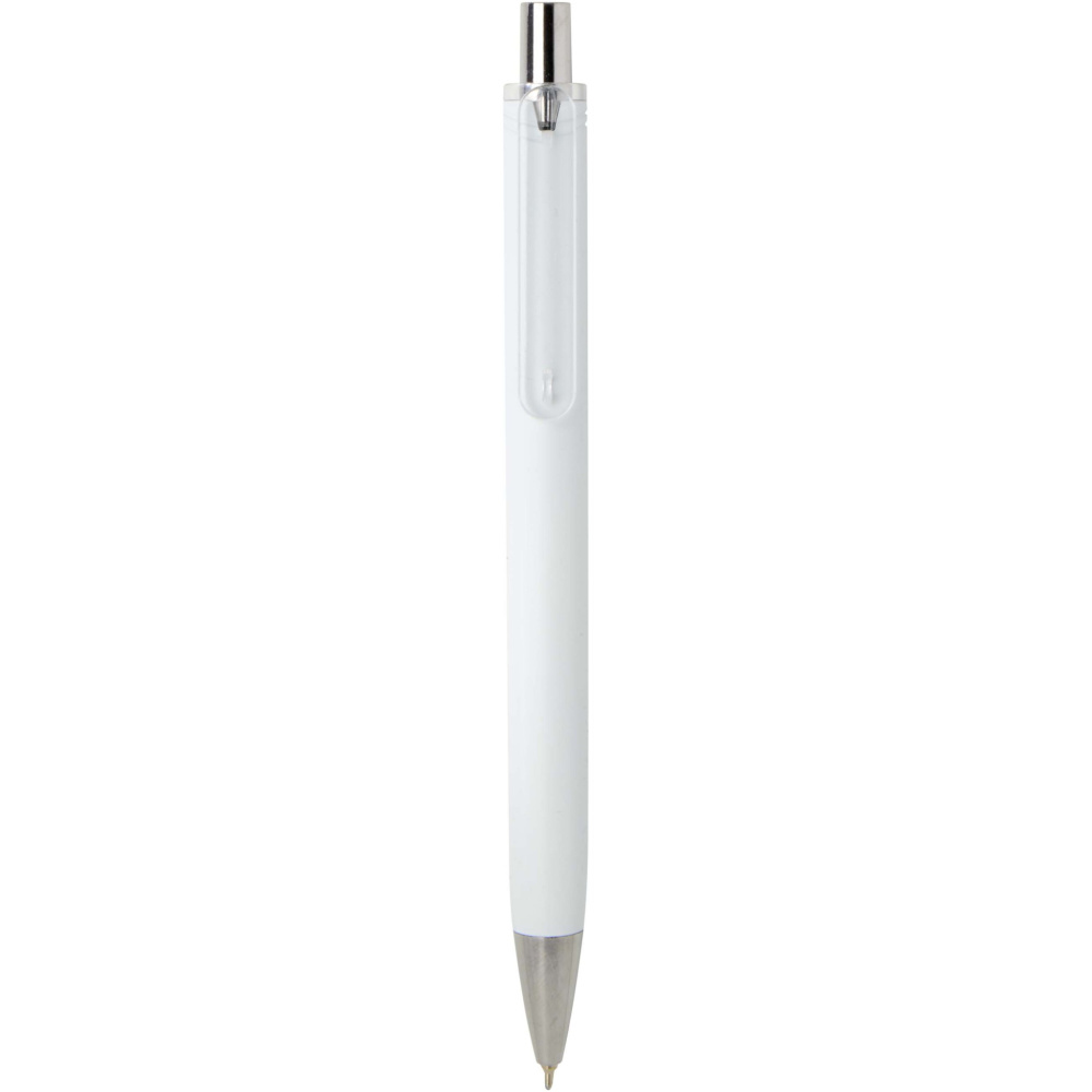 Logo trade promotional gift photo of: Feld RCS recycled ballpoint pen with metallic finish (black ink)