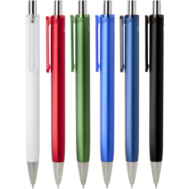 Logo trade promotional gifts image of: Feld RCS recycled ballpoint pen with metallic finish (black ink)
