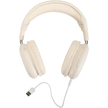 Logotrade advertising products photo of: Alzir recycled plastic over-ear wireless Bluetooth® headset