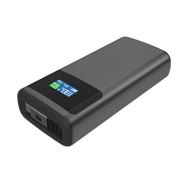 Logo trade promotional merchandise photo of: Quantum RCS ultra-fast PD45W 10.000mAh powerbank with screen