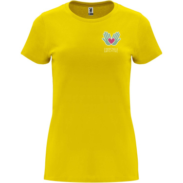 Logo trade promotional items image of: Capri short sleeve women's t-shirt