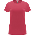 Capri short sleeve women's t-shirt, Chrysanthemum Red