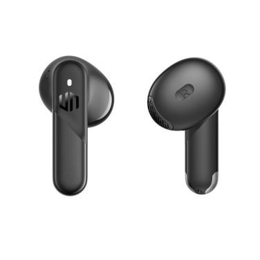 Logo trade promotional merchandise photo of: Urban Vitamin Santa Clara RCS plastic ENC earbuds