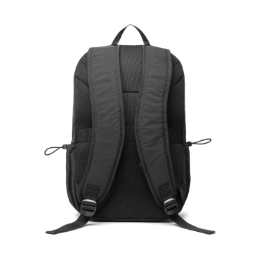 Logo trade promotional products picture of: KENTO URBAN RCS recycled nylon 15.6 inch Backpack with front