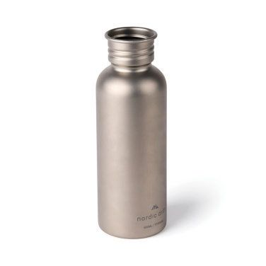 Logotrade promotional product picture of: Nordic Drift Trail Ultra Light Titanium 600ml Water Bottle