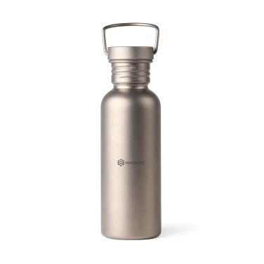Logo trade promotional gift photo of: Nordic Drift Trail Ultra Light Titanium 600ml Water Bottle