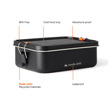 Logotrade promotional merchandise image of: Nordic Drift Trail RCS Adventure Lunchbox 1200ML