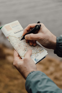 Logotrade advertising product image of: Nordic Drift Trial RCS Portable Infinity Pocket Pen W Compas