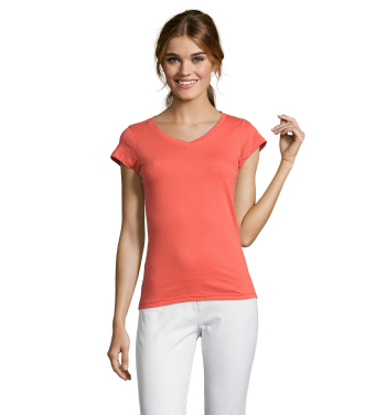 Logotrade promotional products photo of: MOON WOMEN T-SHIRT 150g
