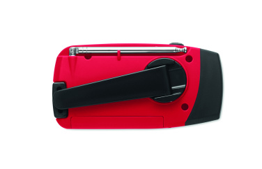 Logotrade promotional merchandise image of: Portable radio SOS with LED torch