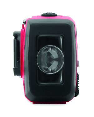 Logo trade business gifts image of: Portable radio SOS with LED torch