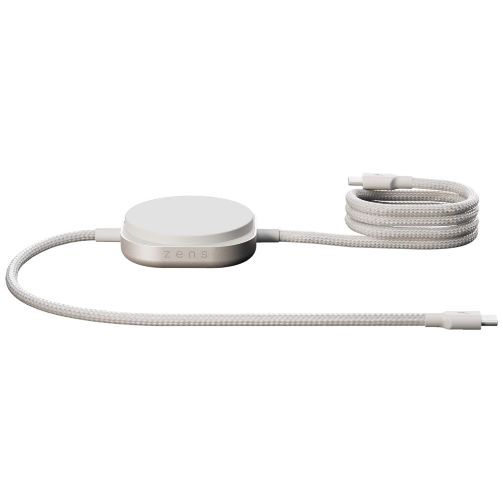 Logo trade promotional giveaway photo of: Zens Pro 2 240W USB-C 2-in-1 charging cable