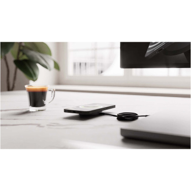 Logo trade corporate gifts picture of: Zens Pro 1 15W wireless charger