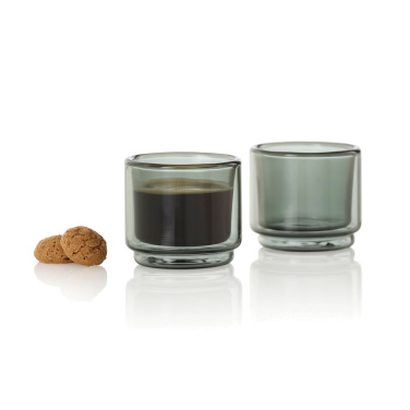 Logotrade promotional product image of: AdHoc Impact Espresso mug 45ml, 2 pcs set