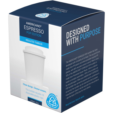 Logo trade promotional gifts picture of: Americano® Espresso POP 250 ml tumbler with spill-proof lid