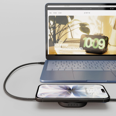 Logo trade promotional items image of: Zens Charging Cable USB C - C Pro 2