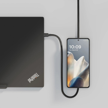 Logotrade promotional giveaway image of: Zens Charging Cable USB C - C Pro 2