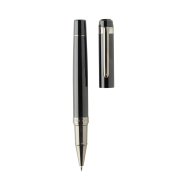 Logo trade promotional items image of: Swiss peak OSLO recycled stainless steel deluxe pen set