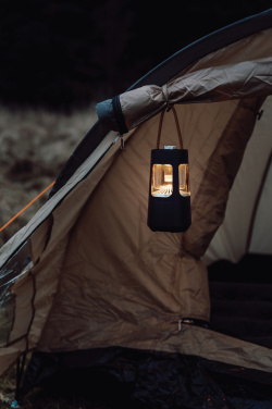 Logo trade promotional merchandise picture of: Nordic Drift Everest IPX4 camping lantern 10W speaker