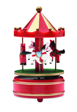 Logo trade business gift photo of: Mini carousel music box
