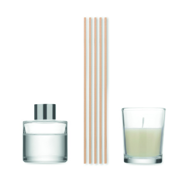 Logotrade promotional item picture of: Vanilla diffuser & candle set