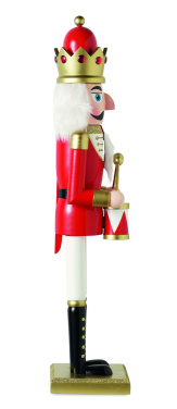 Logo trade promotional gifts picture of: Large wooden nutcracker