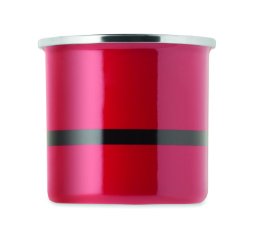 Logo trade promotional product photo of: Santa enamel vintage mug 300ml