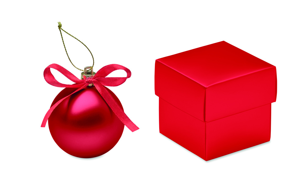 Logotrade promotional merchandise picture of: Christmas bauble gift box