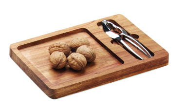 Logotrade promotional item picture of: Acacia nut cracker set