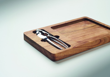 Logotrade promotional giveaway image of: Acacia nut cracker set
