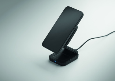 Logo trade corporate gift photo of: 3in1 foldable charging station