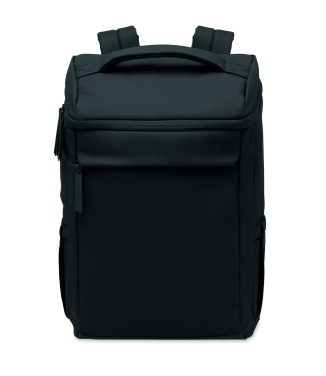 Logo trade promotional items picture of: 15" PU laptop backpack