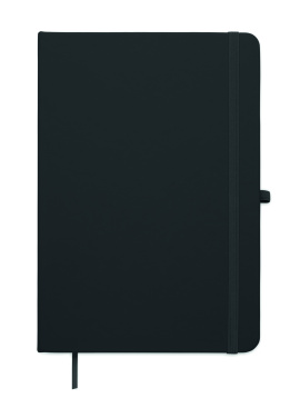 Logo trade advertising product photo of: A5 recycled PU notebook