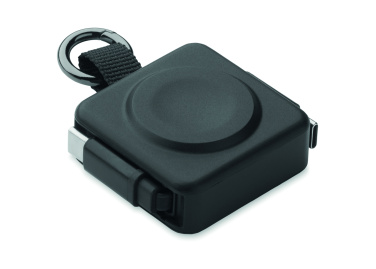 Logo trade promotional giveaways image of: Retractable 100W USB-C cable